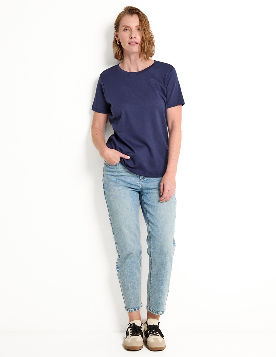 PLAYERA 365 ESSENTIAL, G, AZUL MARINO