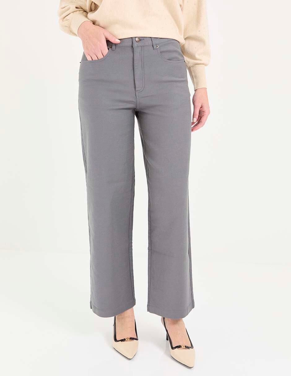 Jeans relaxed amplio Basics para mujer