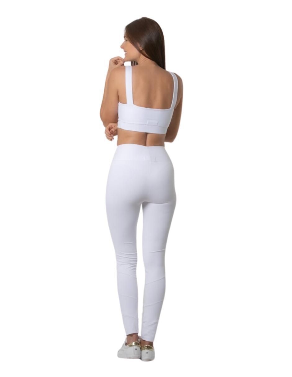 Conjunto deportivo regular con elástico para mujer 2