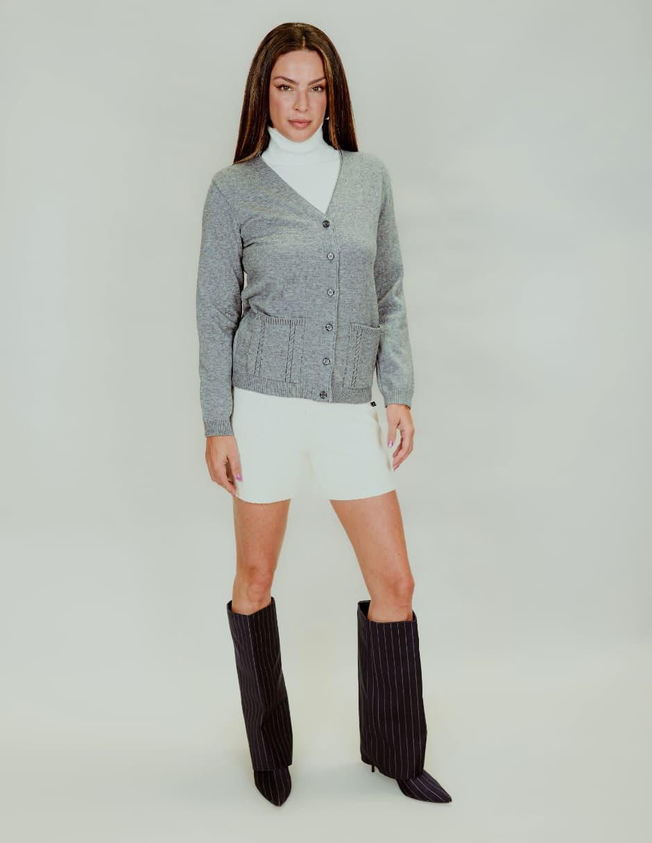 "suéter" zuio "cuello" v "para mujer"