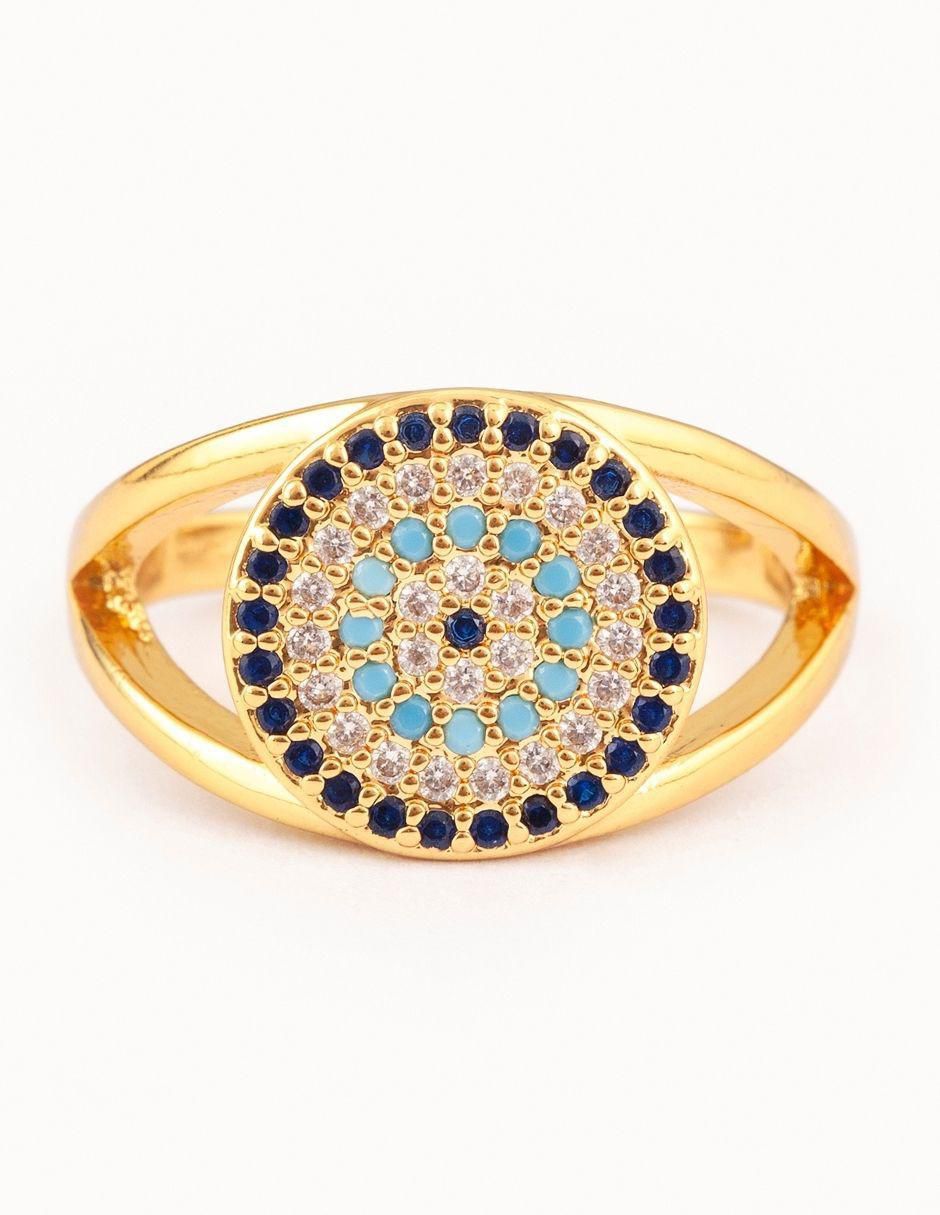 Anillo Zafira zirconia brillante