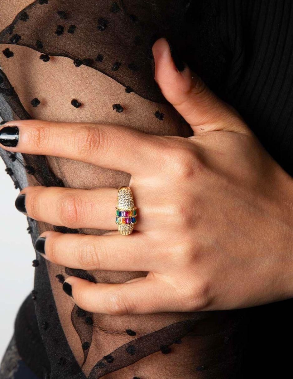 Anillo "de (si aplica)" ninguna yoiko imperial luxe no aplica 14 k "de" aleación de metal zirconia