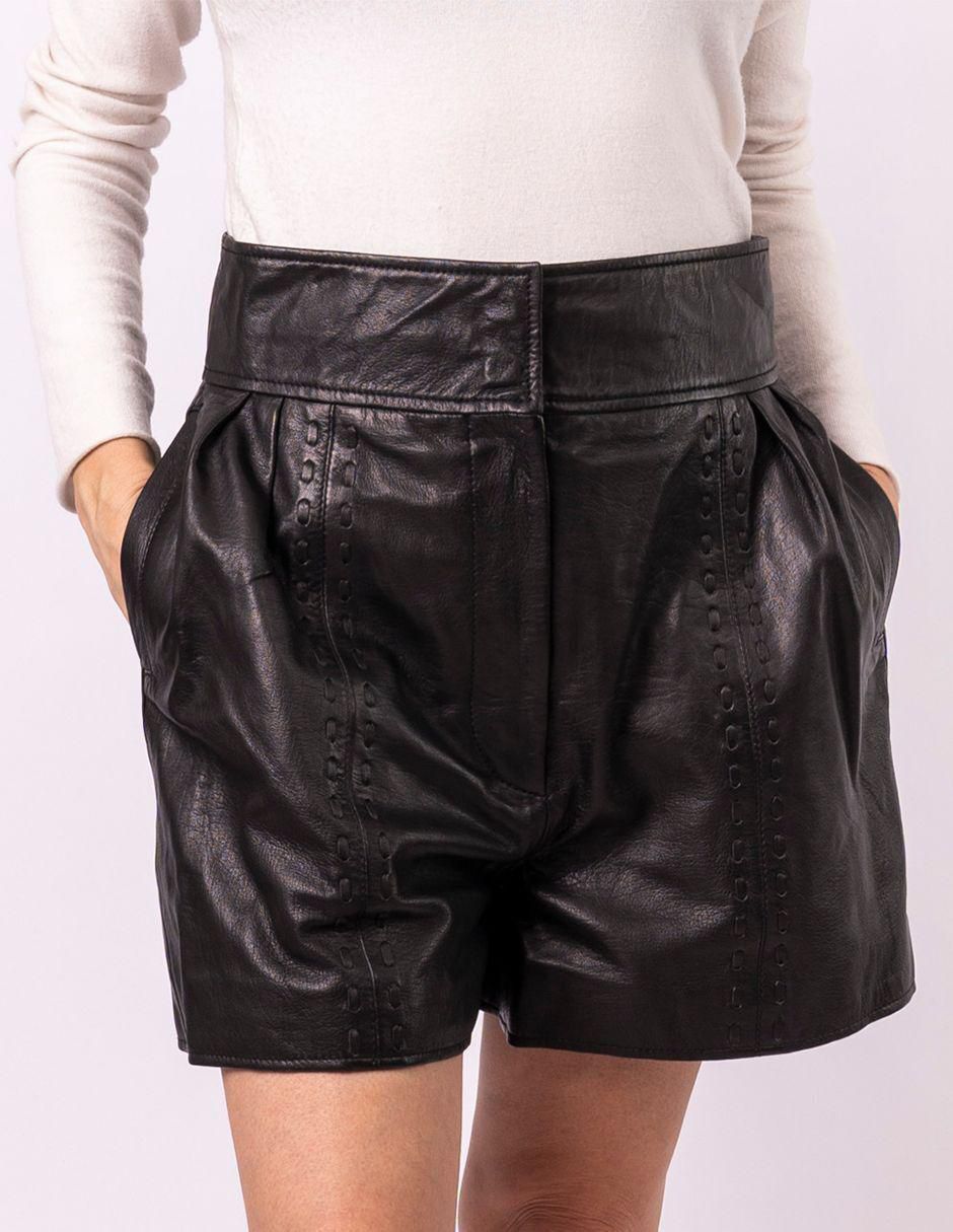 Short de piel para mujer Short de piel para mujer