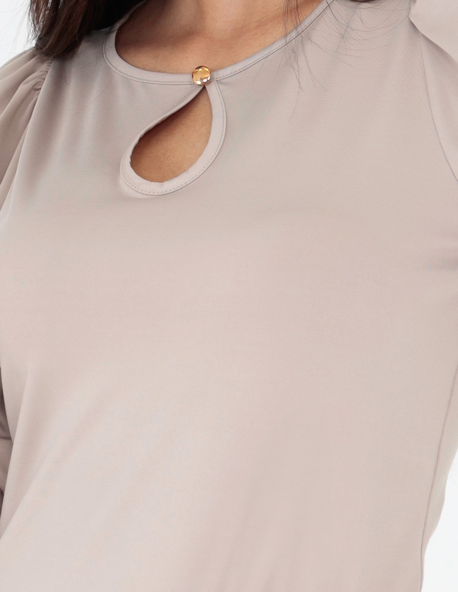 Blusa manga 3/4 para mujer