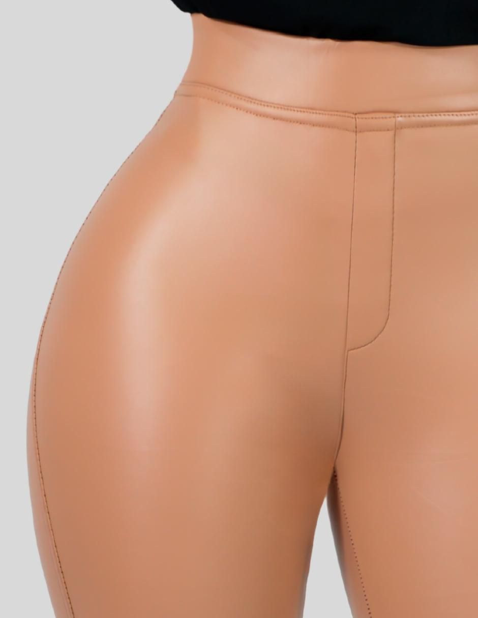 Legging a la cintura alta con elástico para mujer 4