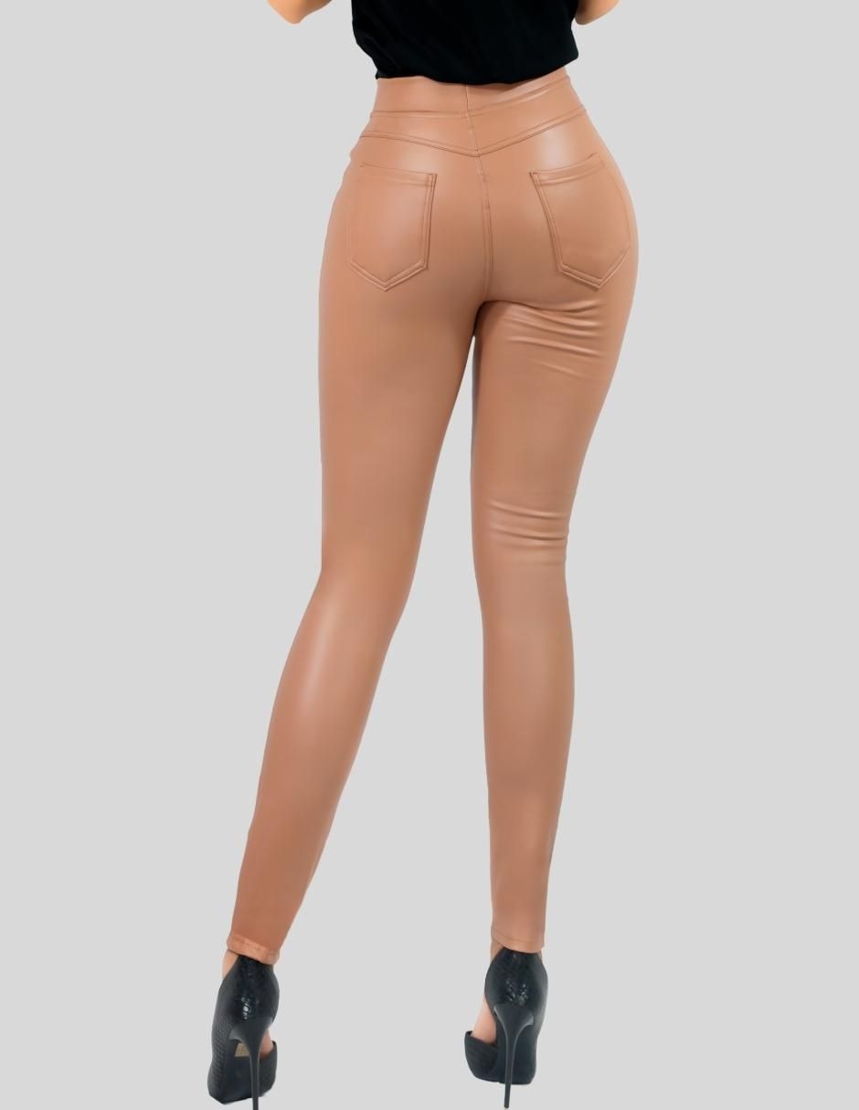 Legging a la cintura alta con elástico para mujer 5