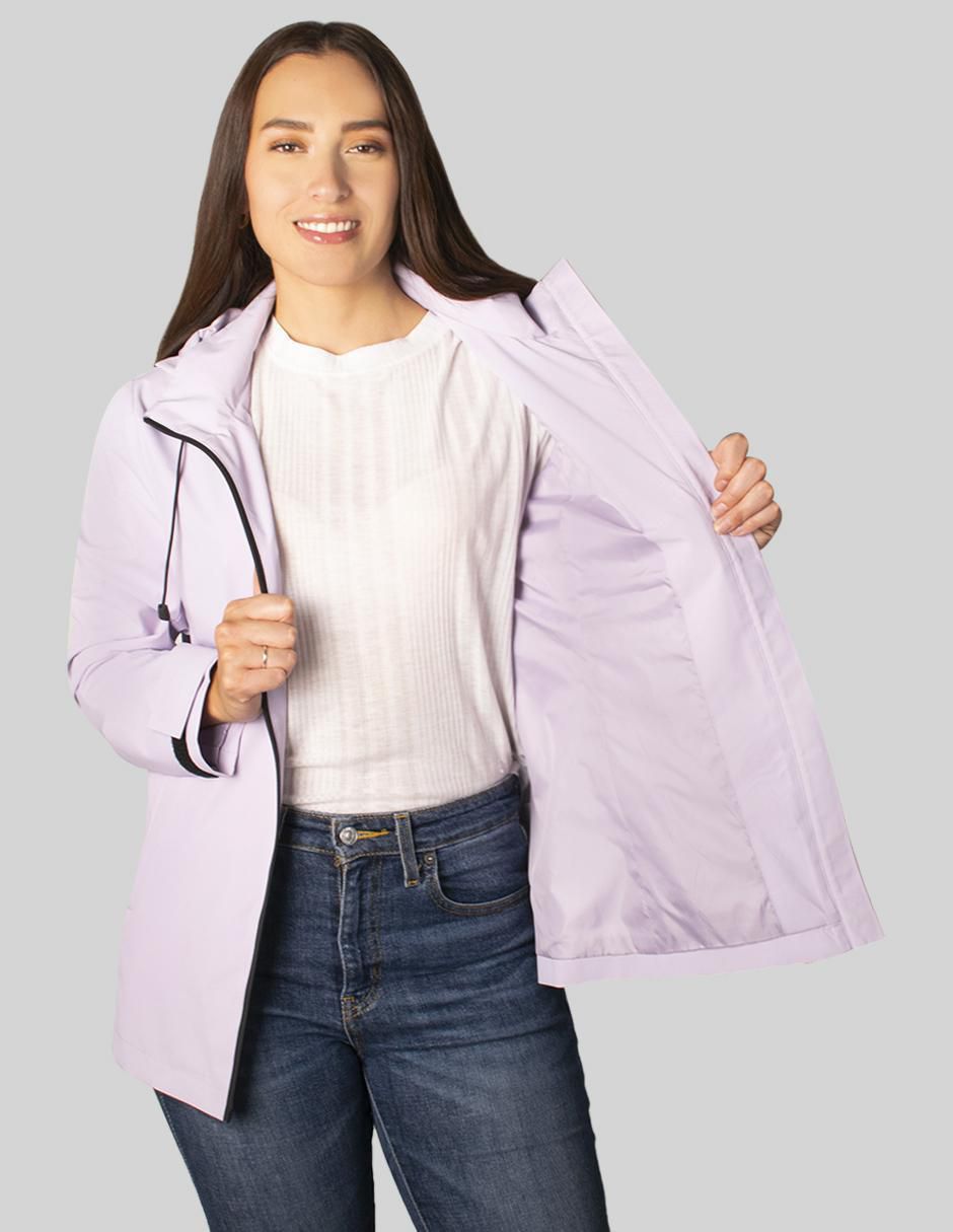 Chamarra parka impermeable para mujer 2