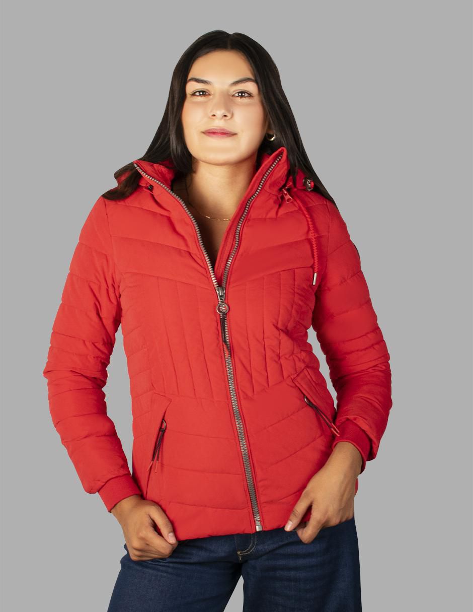 Chamarra acolchada impermeable para mujer Chamarra acolchada impermeable para mujer
