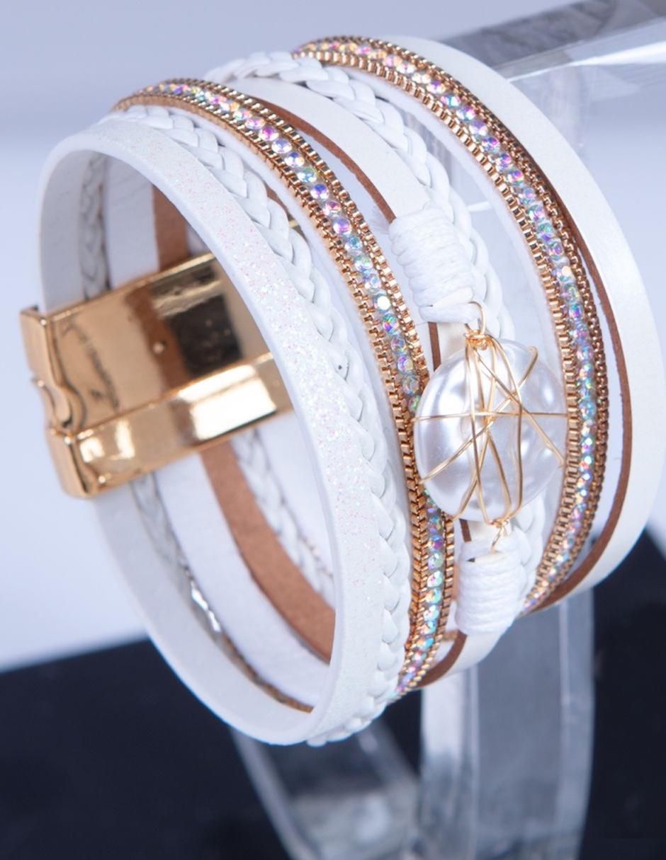Pulsera con perla Luna Boreal 6