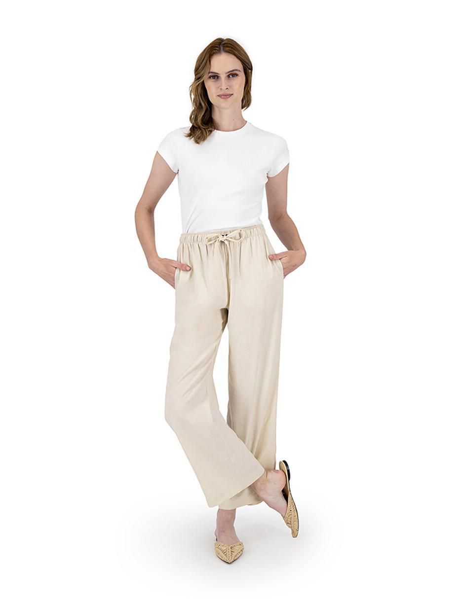 Pantalón easy pant straight para mujer 4