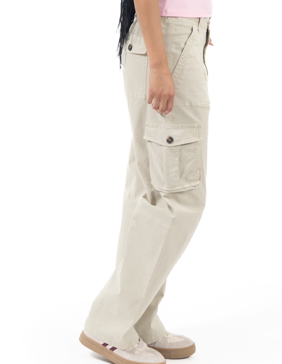 Pantalón jogger wide leg para mujer 3