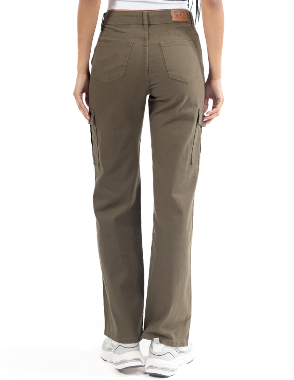 "pantalón" jogger quarry wide leg "para mujer"