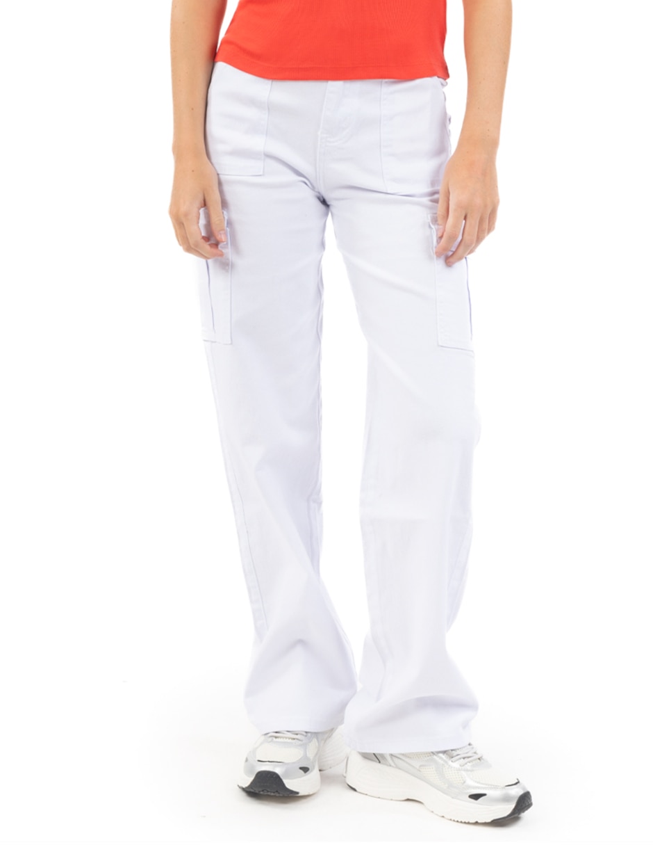 Pantalón jogger wide leg para mujer Pantalón jogger wide leg para mujer
