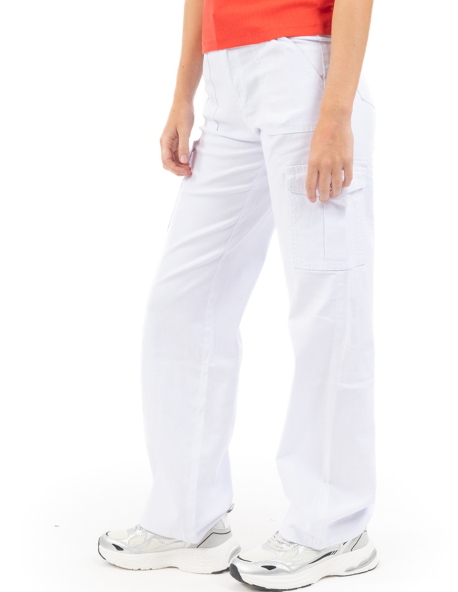 Pantalón jogger wide leg para mujer 2