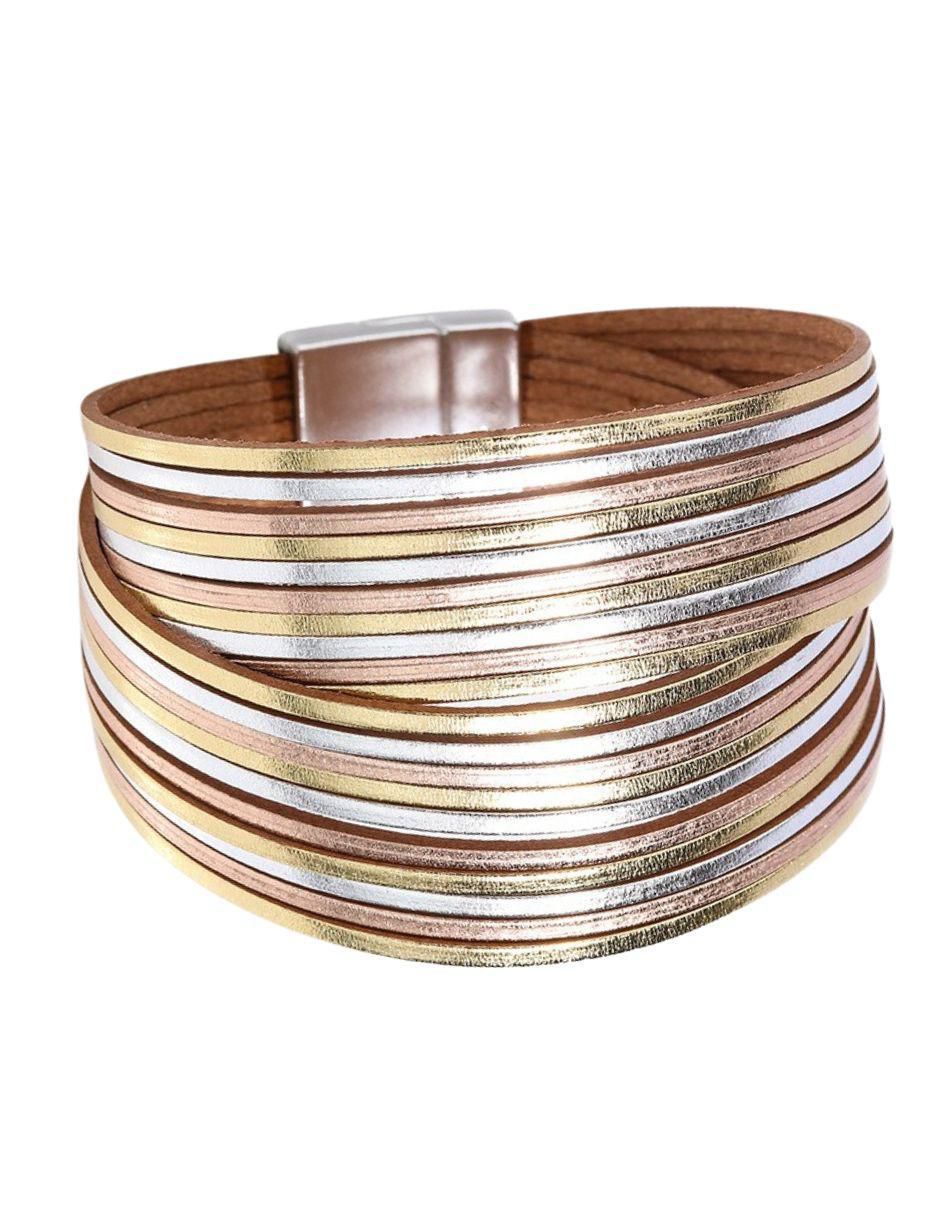 Brazalete con acabado brillante