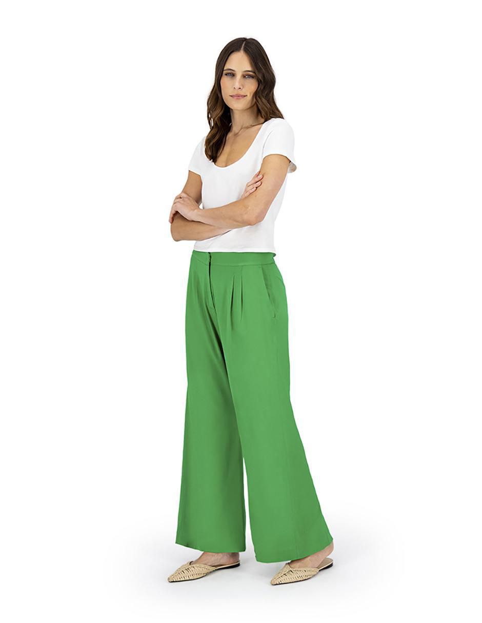 Pantalón de vestir straight para mujer 4