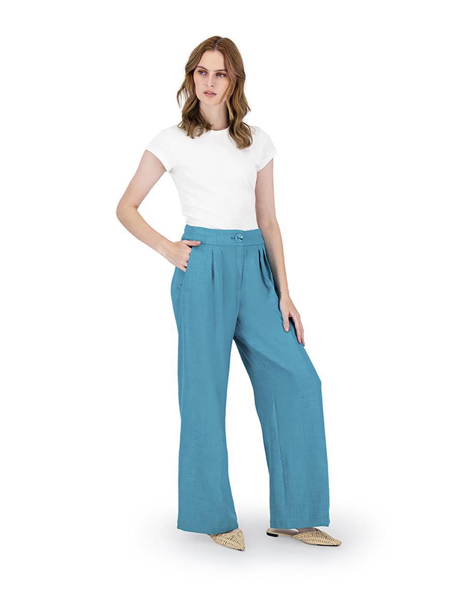 Pantalón de vestir straight para mujer 4