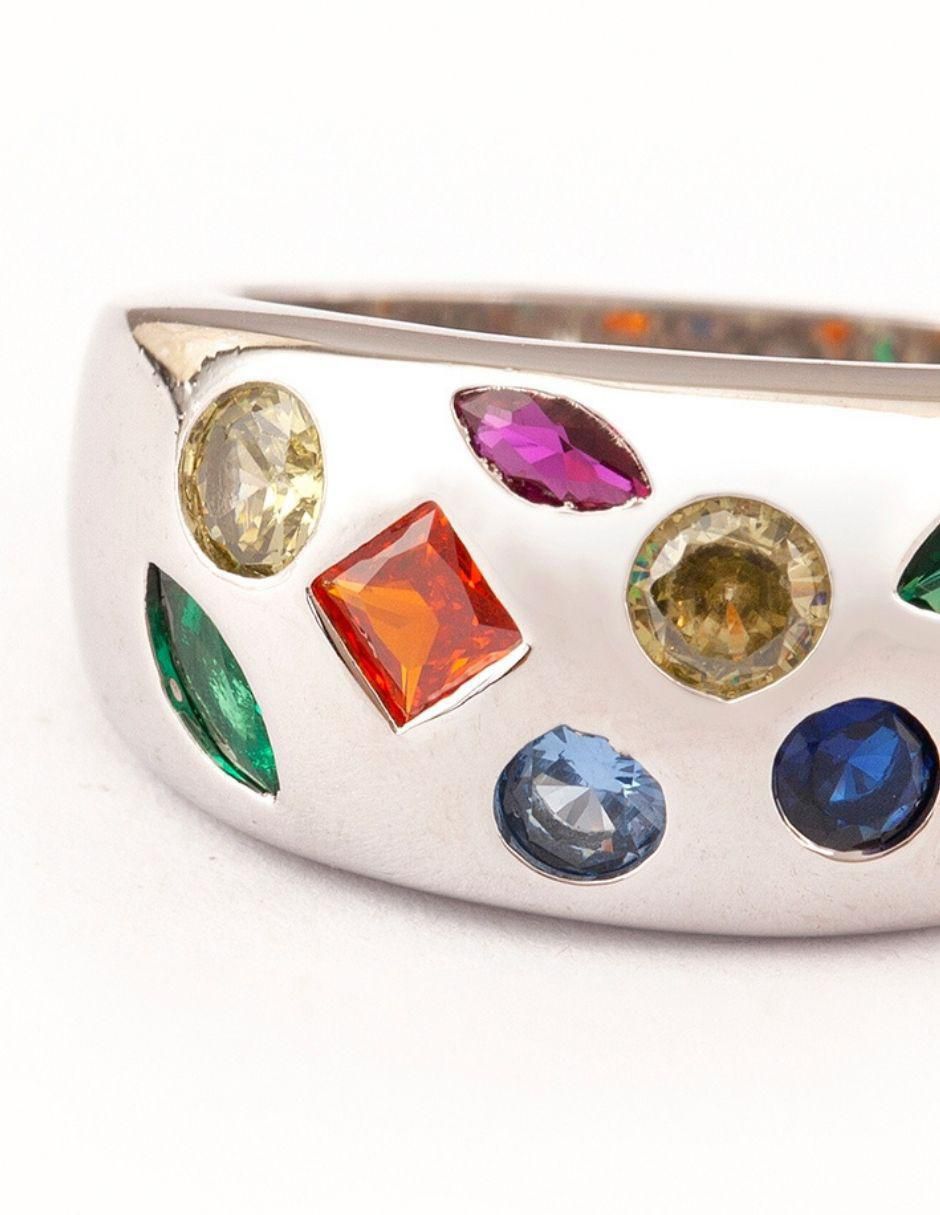 Anillo Bravura zirconia 2