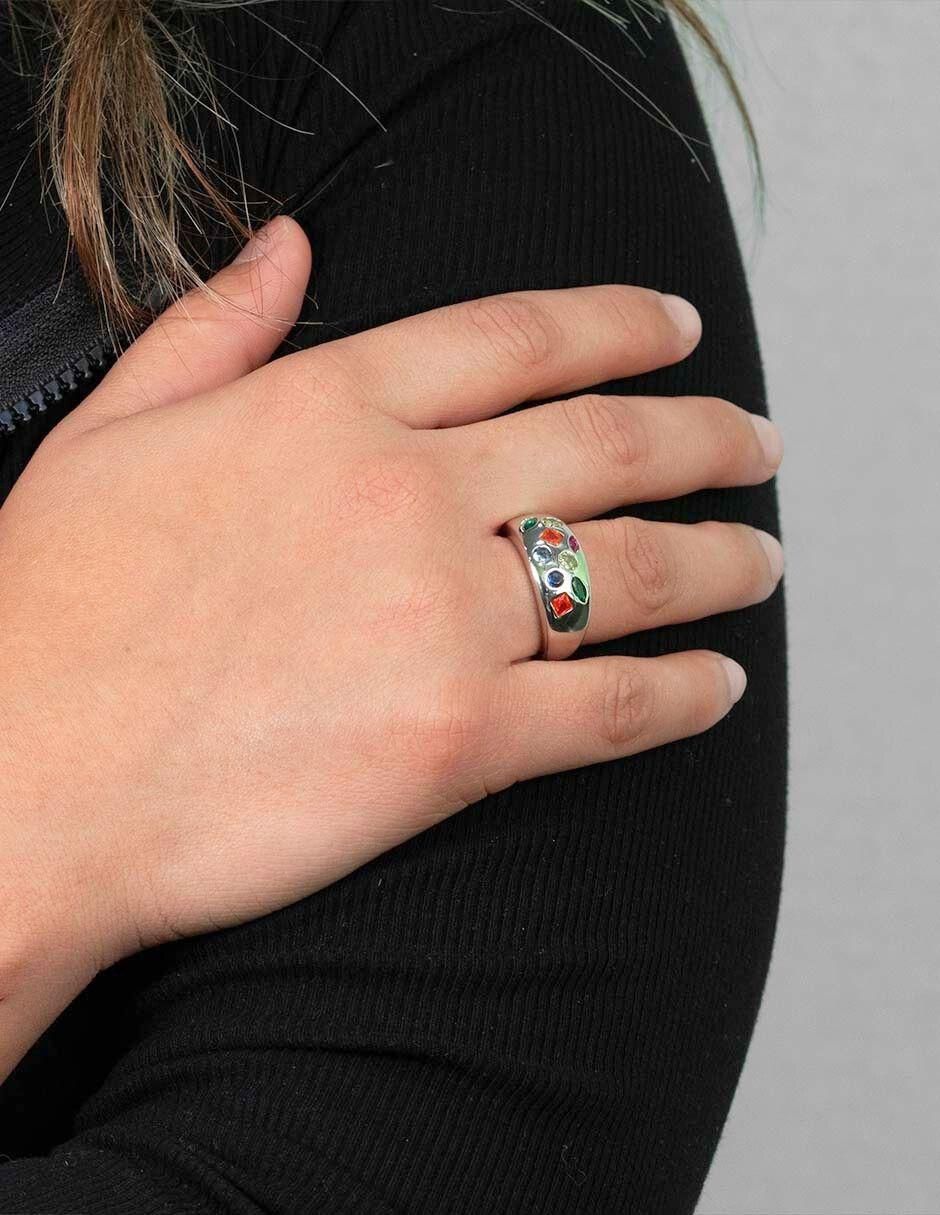 Anillo Bravura zirconia 4