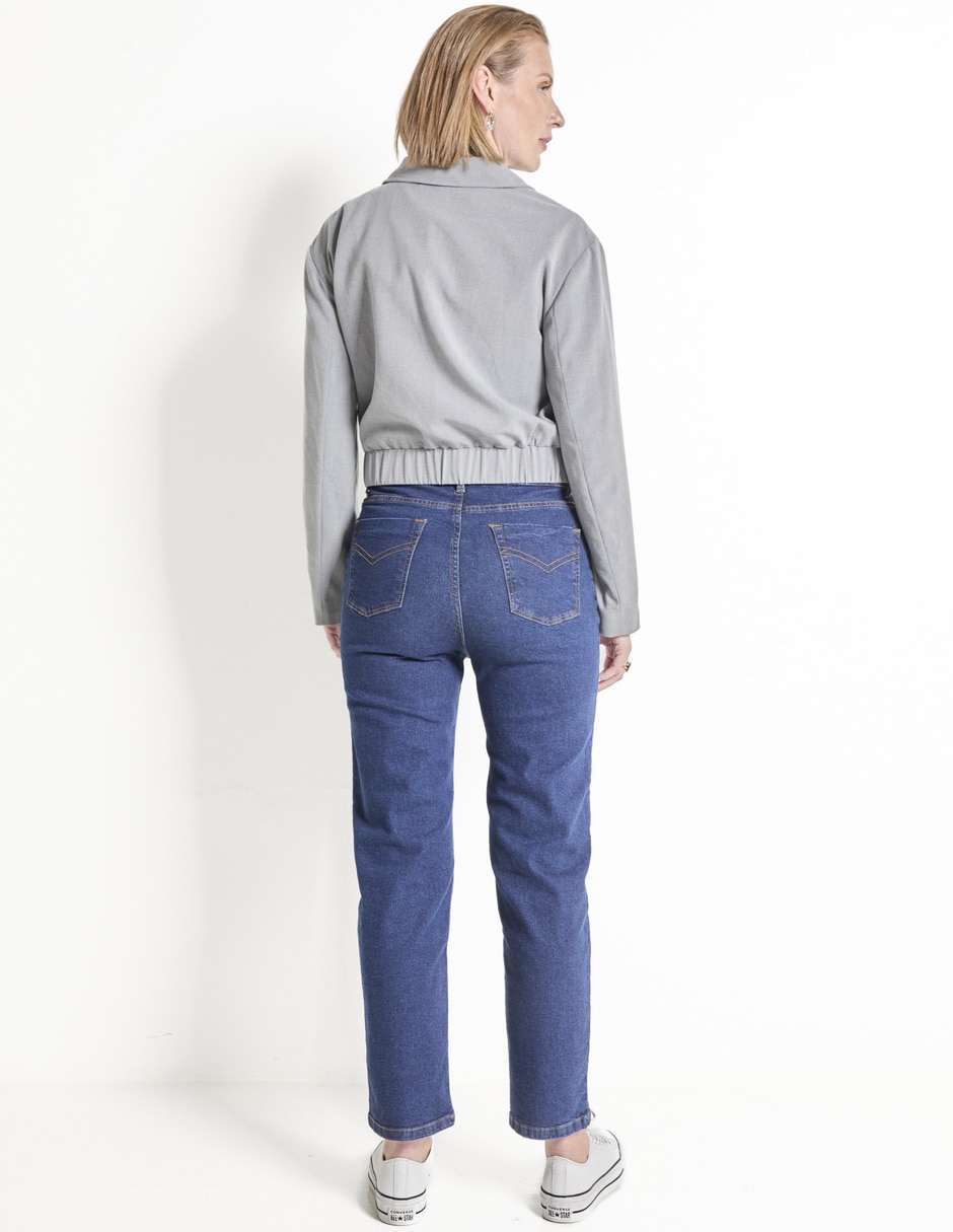 Jeans straight para mujer 2