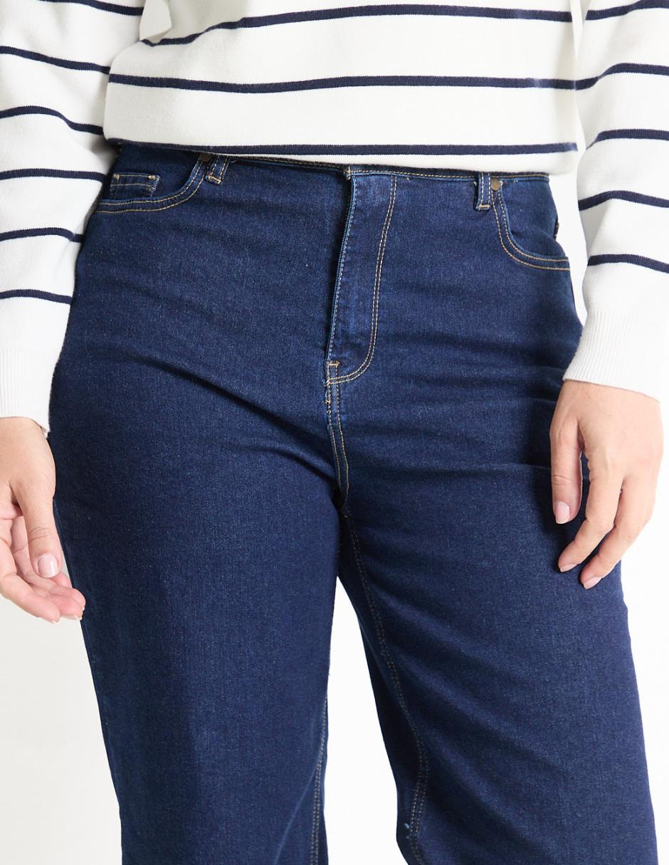 Jeans wide leg para mujer 4