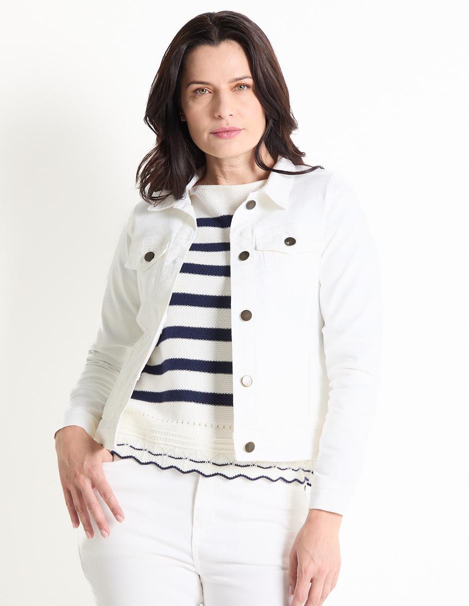 Chamarra denim para mujer