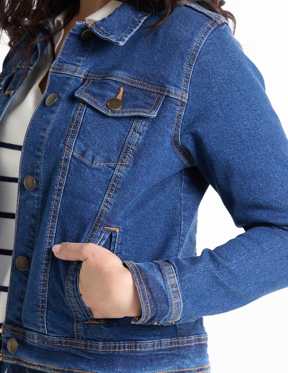 Chamarra denim para mujer 4