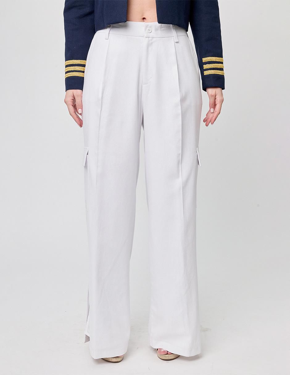 Pantalón cargo regular para mujer