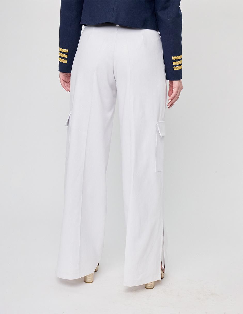 Pantalón cargo regular para mujer 8