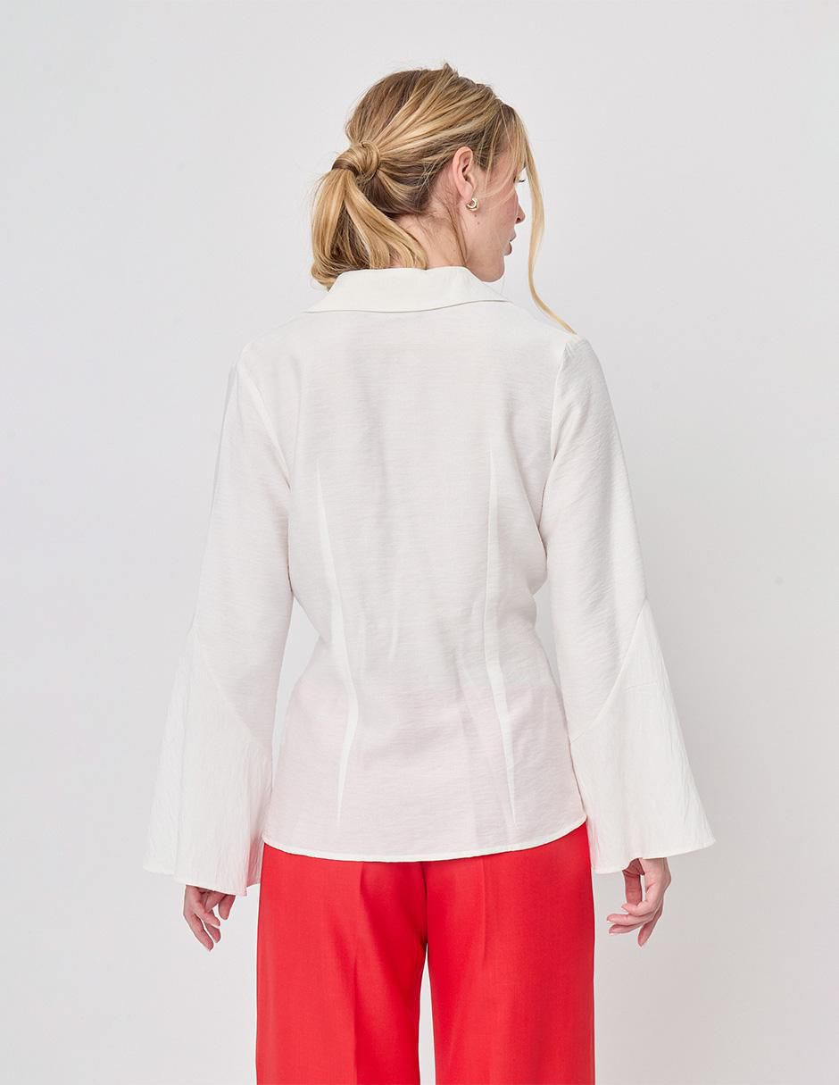 Blusa manga larga para mujer 8