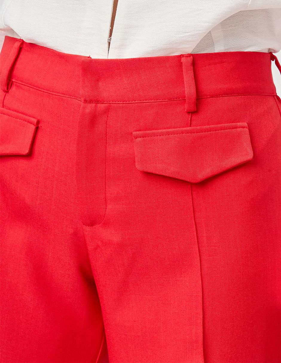 Pantalón de vestir regular para mujer 4