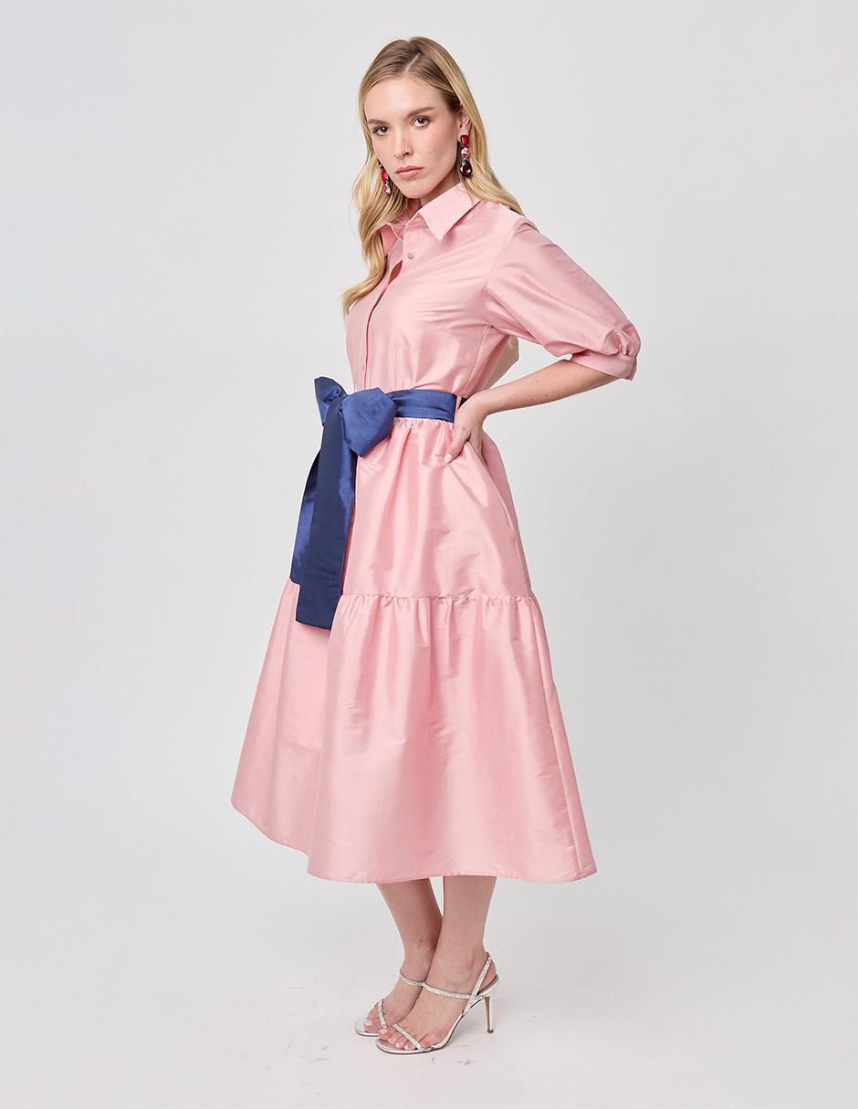 Vestido midi formal Paixao para mujer 2