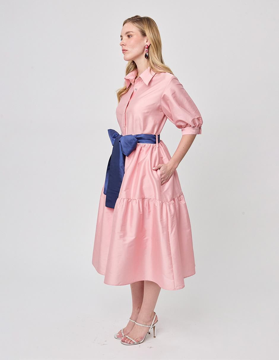 Vestido midi formal Paixao para mujer 3