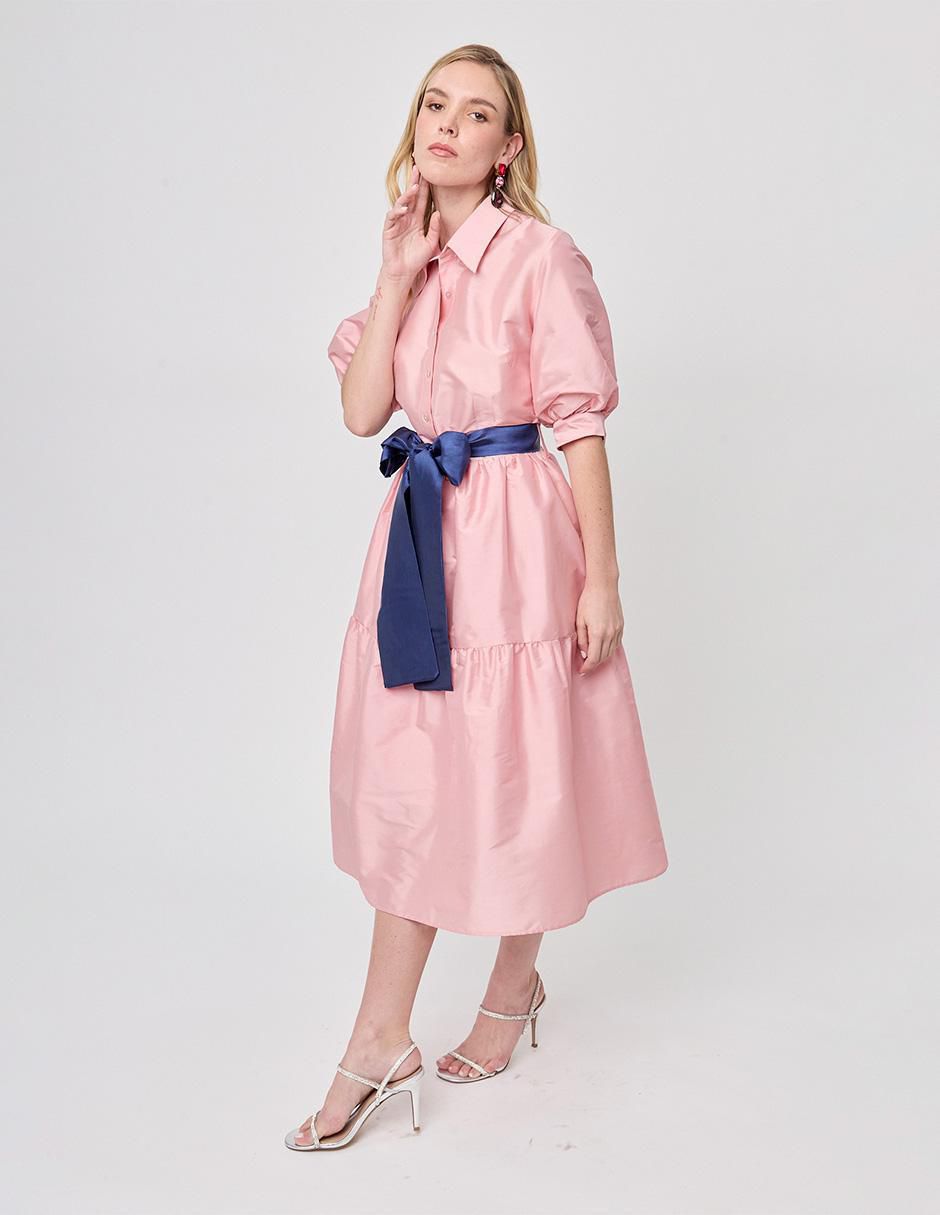 Vestido midi formal Paixao para mujer 4