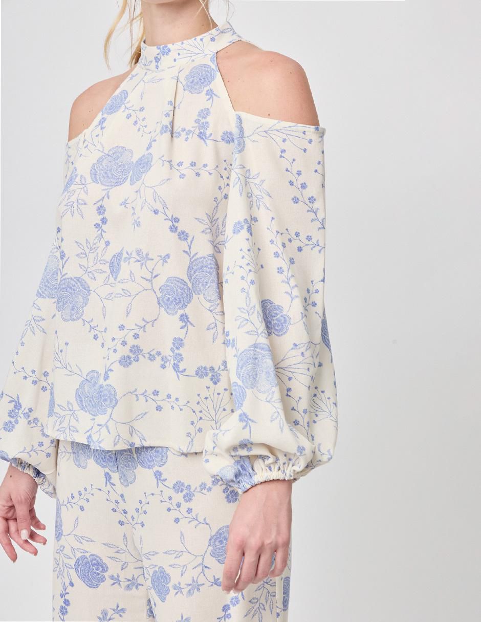 Blusa manga larga para mujer 6