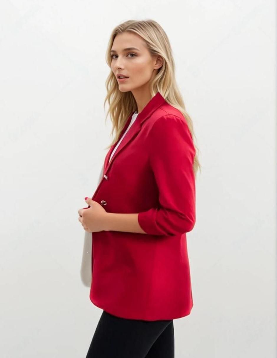 "blazer" casual pecana