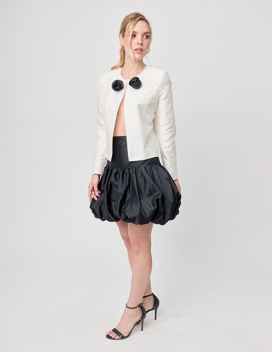 Falda mini cintura alta 4
