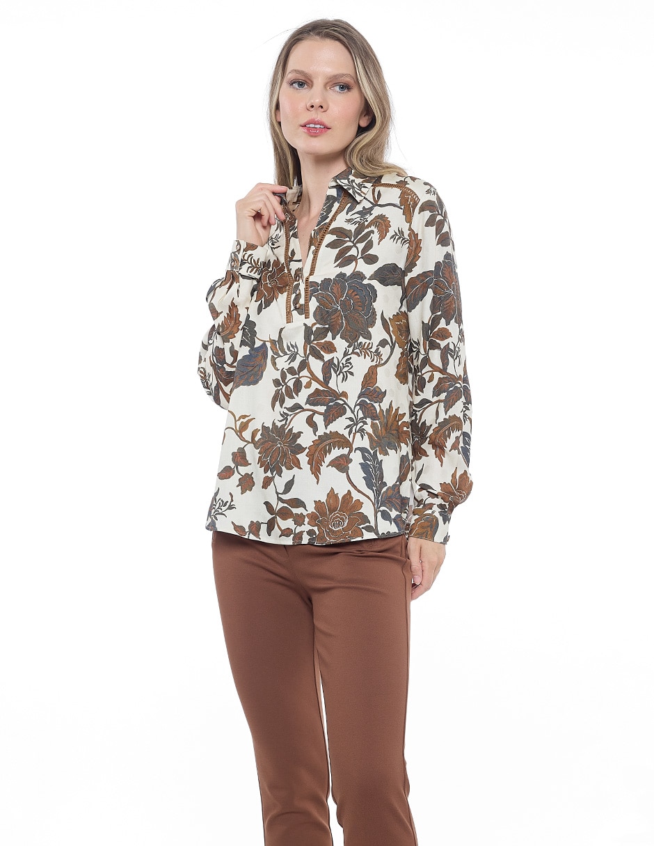 Blusa manga para mujer