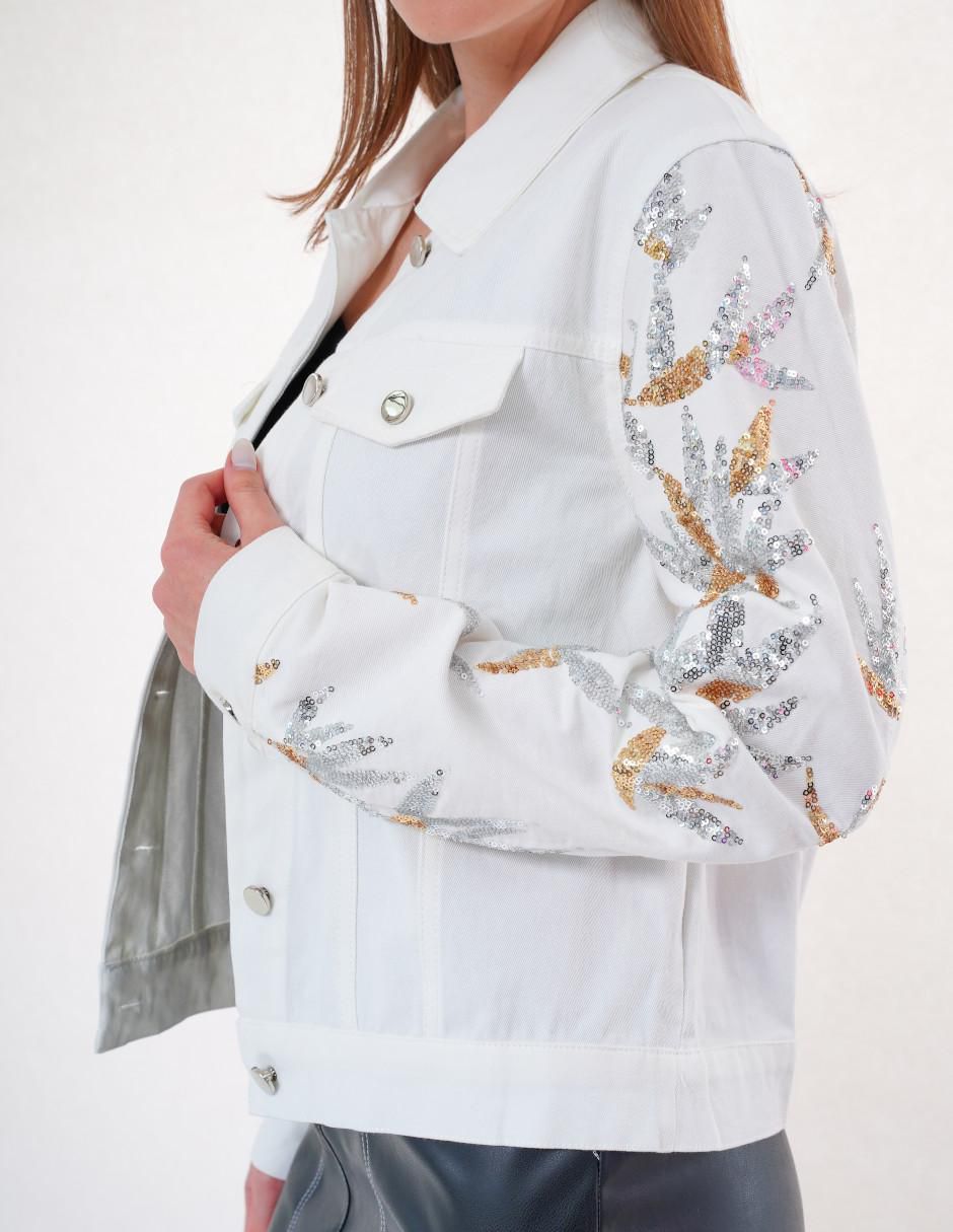 Chamarra casual Look At Me para mujer