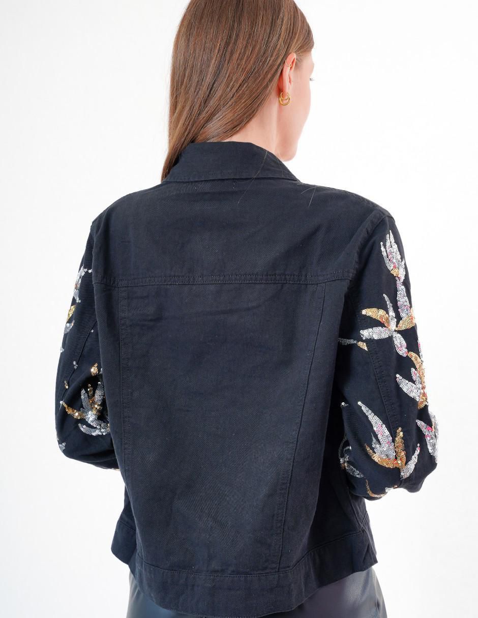 Chamarra casual Look At Me para mujer