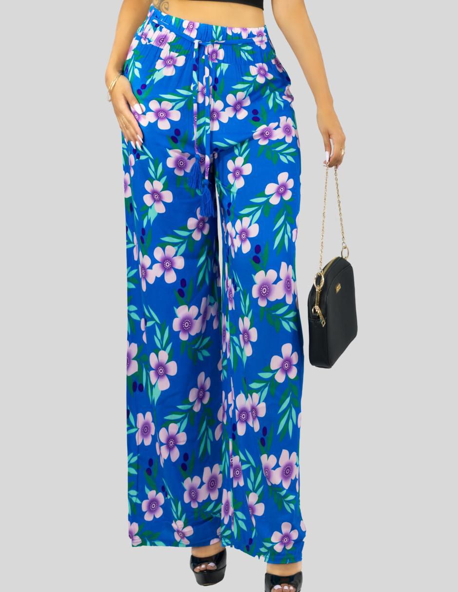 Pantalón relaxed wide leg para mujer 6