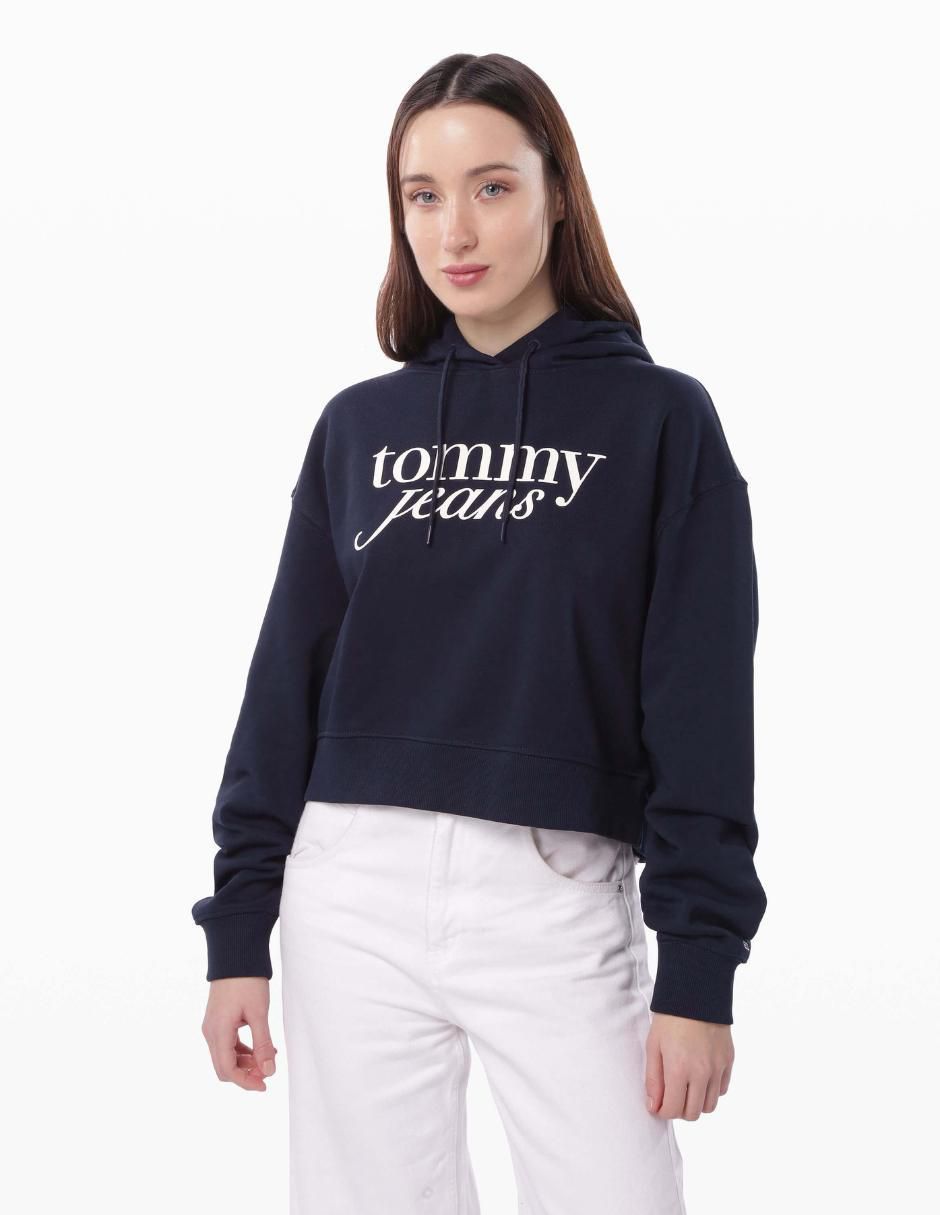 Sudadera con capucha Tommy Jeans para mujer Liverpool