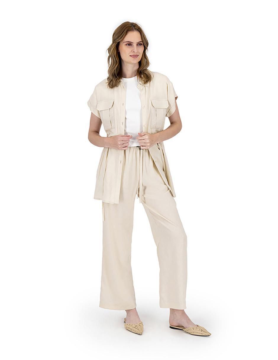 Blusa manga corta para mujer 4