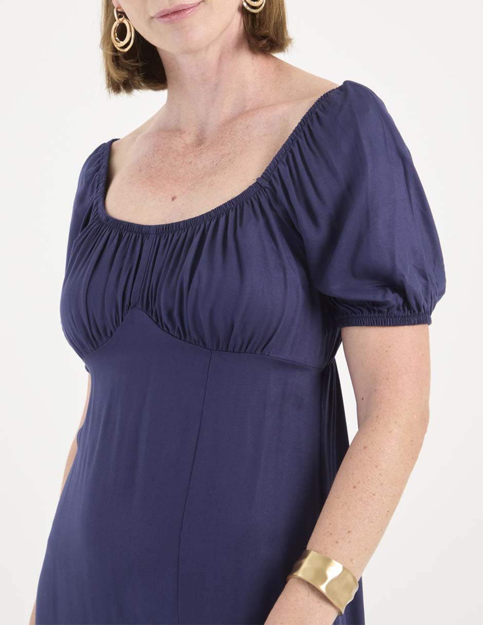 Vestido midi casual para mujer 4