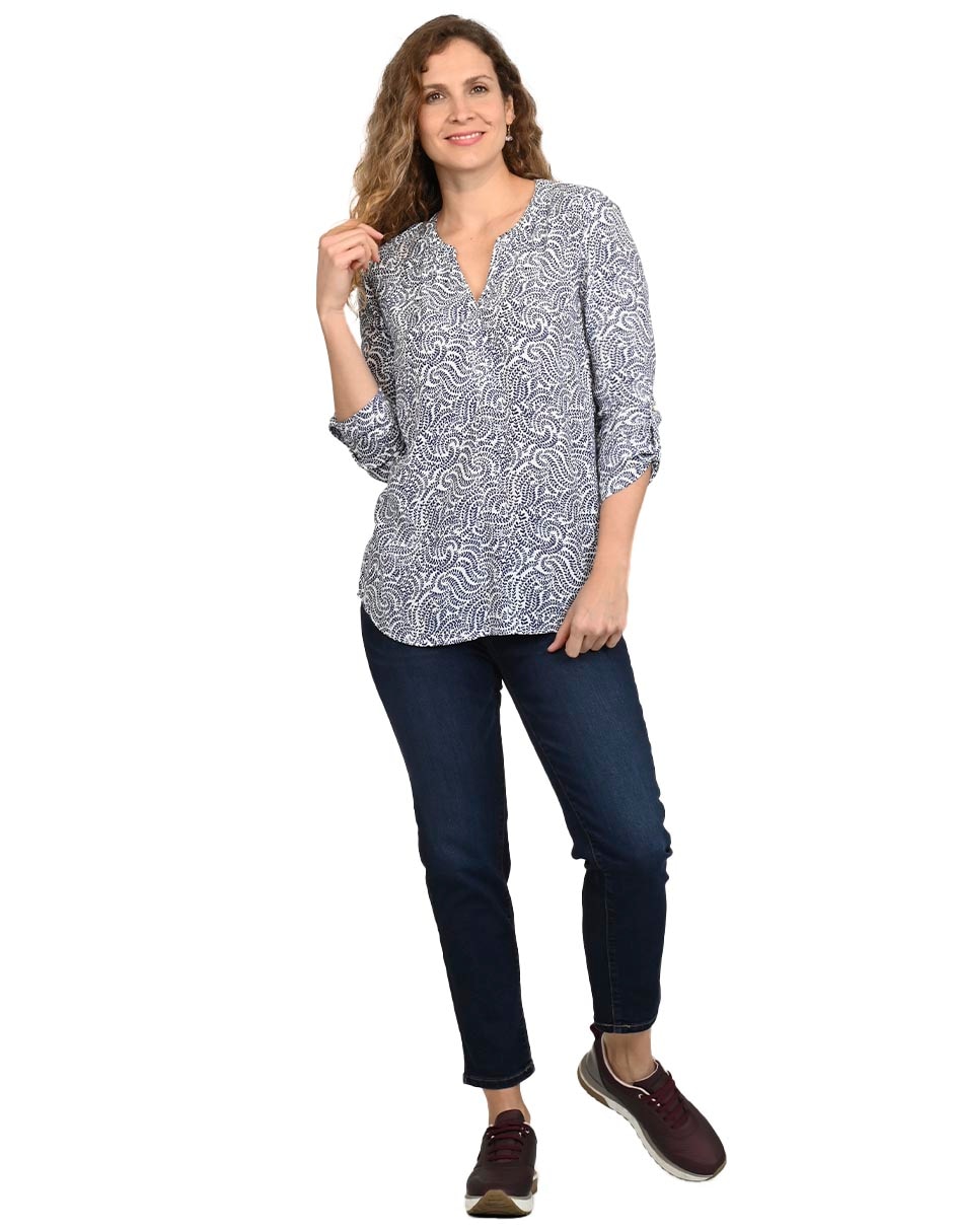 Blusa manga 3/4 para mujer 2
