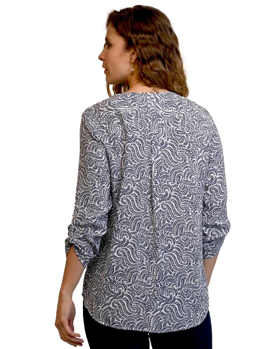 Blusa manga 3/4 para mujer 3