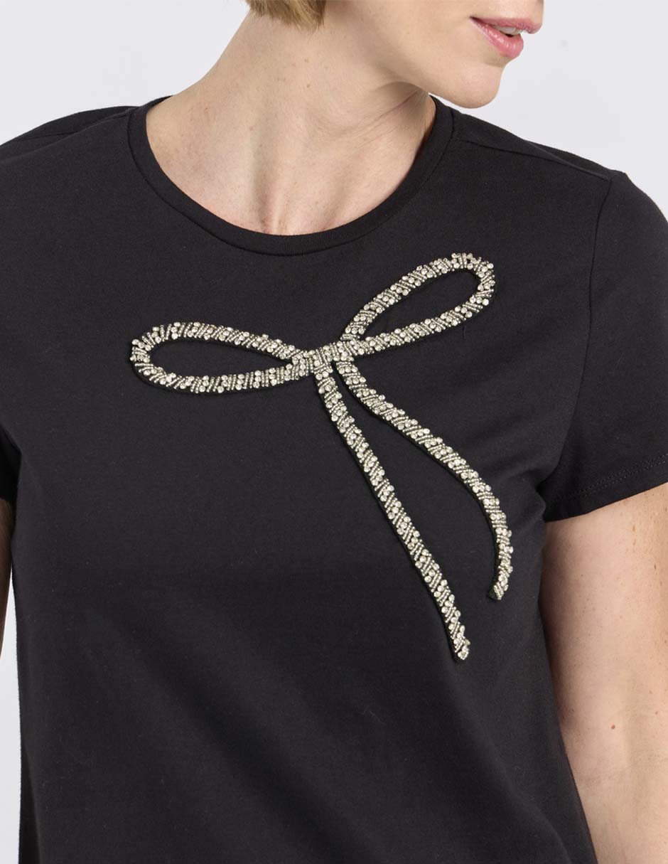 Blusa manga corta para mujer 4