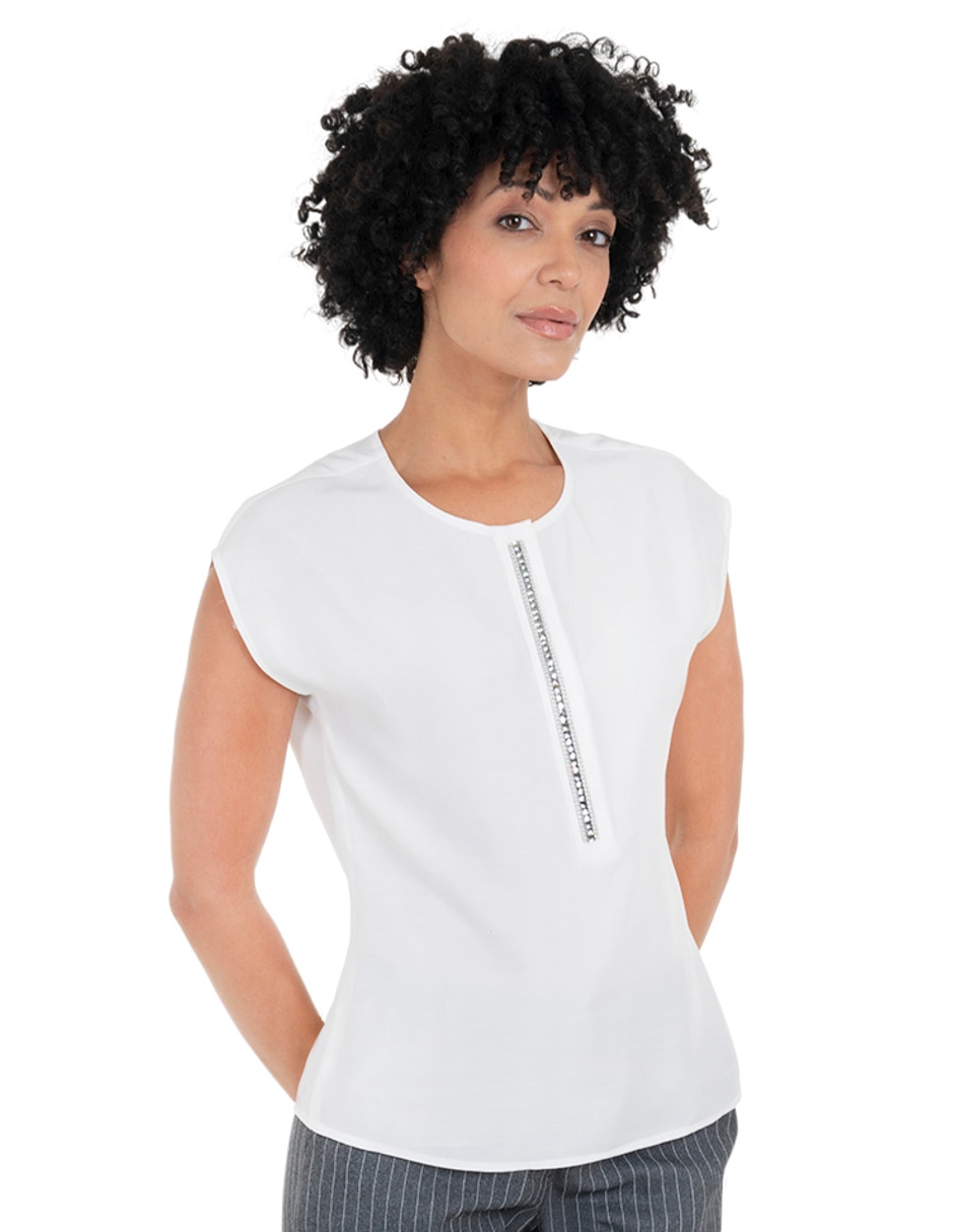Blusa manga corta para mujer Blusa manga corta para mujer