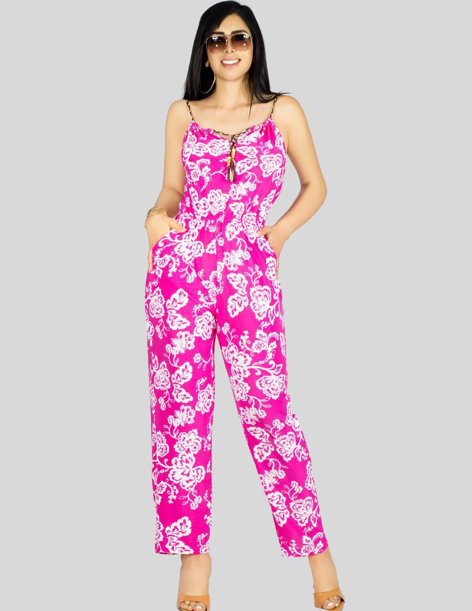 Jumpsuit estampado floral para mujer