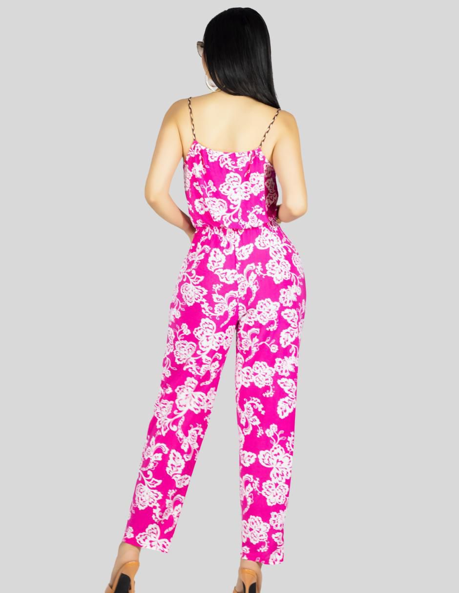 Jumpsuit estampado floral para mujer 3